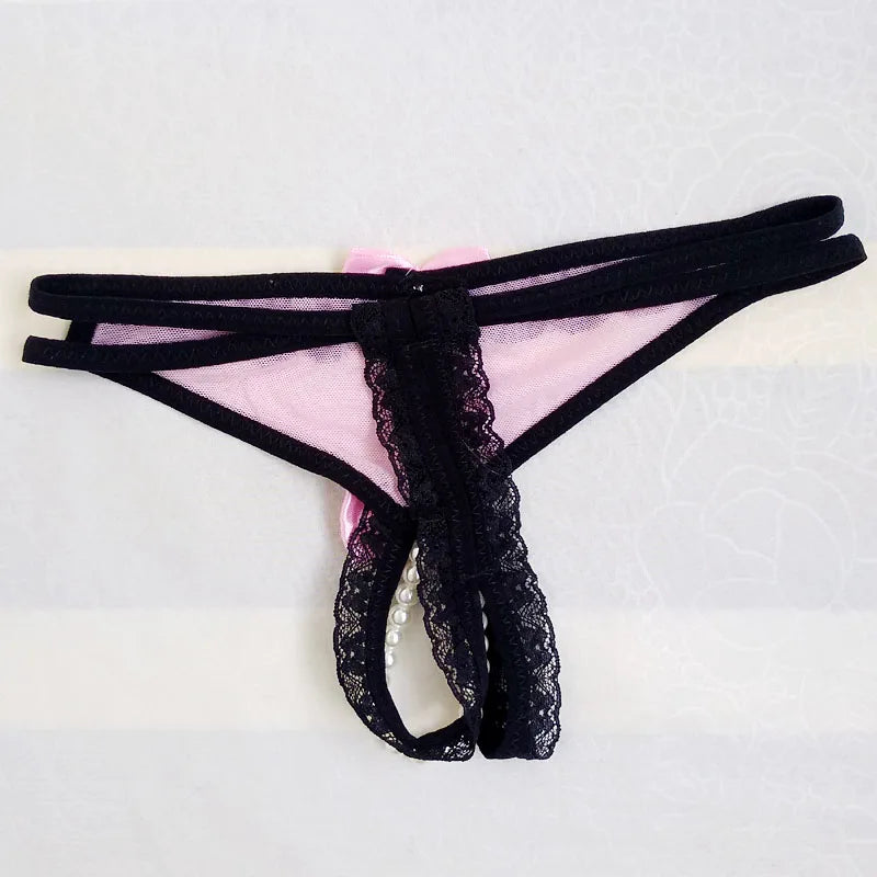"Sissy Elowyn" Sexy See through Thong