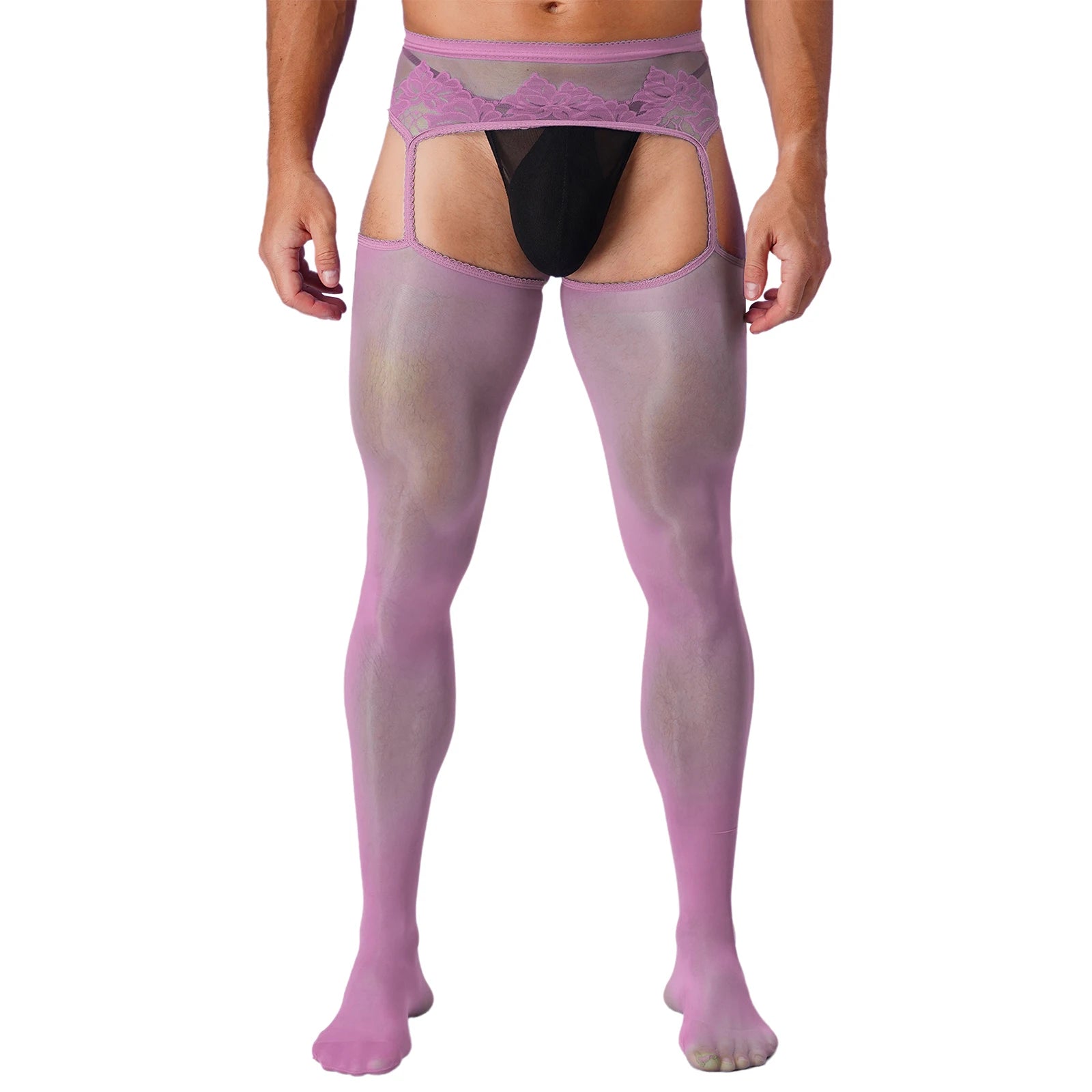 "Sissy Winnie" Ultra Thin Mesh Leggings.