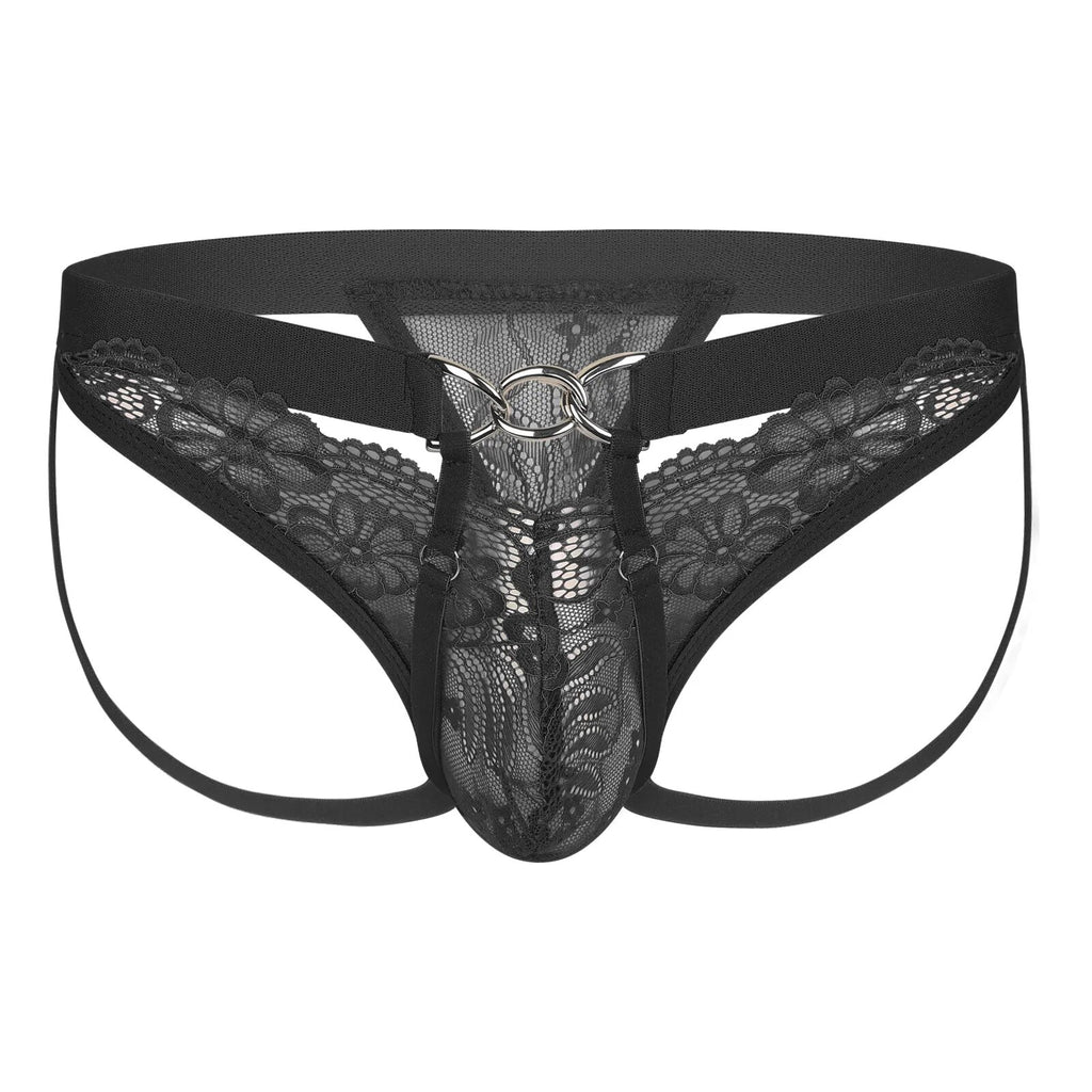 "Sissy Sevyn" Floral Lace Thongs