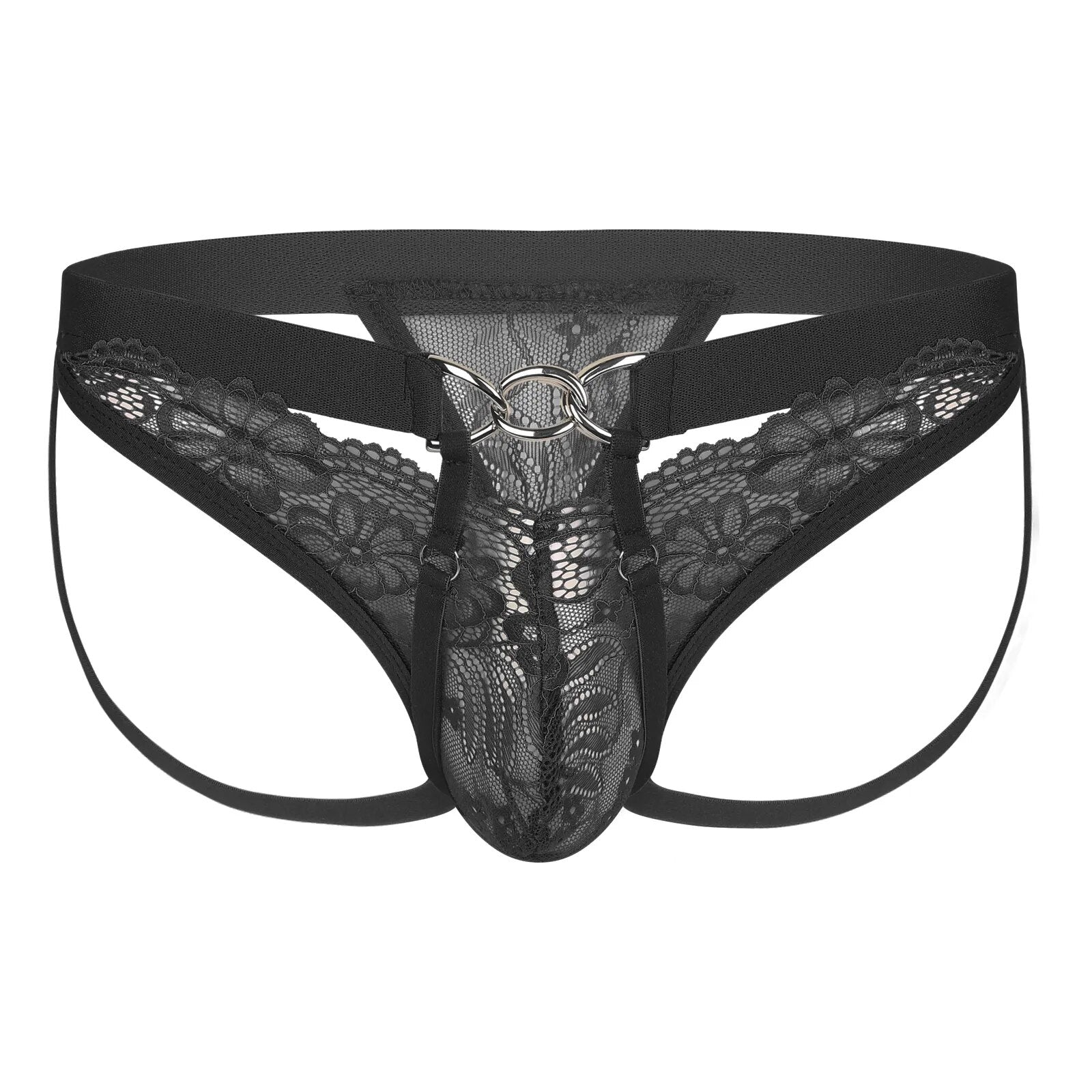 "Sissy Sevyn" Floral Lace Thongs