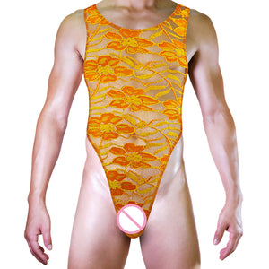 "Sissy Daleyza" See-through Bodysuit Men's Lingerie