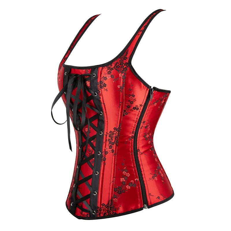 "Sissy Grace" Corset Top With Straps