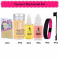 Waterproof Wig Lace Glue Set with Application Tools & Hair Wax Stick