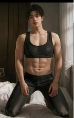 Load image into Gallery viewer, Shiny Pants Crop Tops Set
