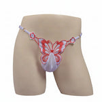 Load image into Gallery viewer, "Sissy Liora" Pouch Thong Panties | Men's MTF G-String with Adjustable Penis Sheath
