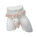Pearl Massage Thong — Lace G-String for Femboys & Crossdressers