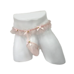 Load image into Gallery viewer, Pearl Massage Thong — Lace G-String for Femboys &amp; Crossdressers
