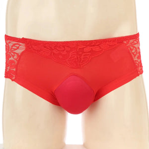 "Sissy Emma" Sponge Pouch Lace Panty