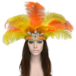 Load image into Gallery viewer, &quot;Sissy Eliza&quot; Drag Queen Feather Headpiece
