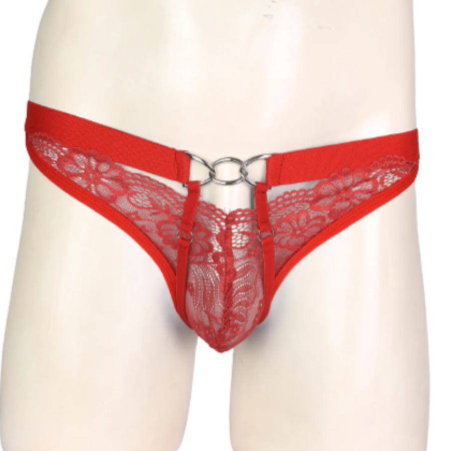 "Sissy Sevyn" Floral Lace Thongs