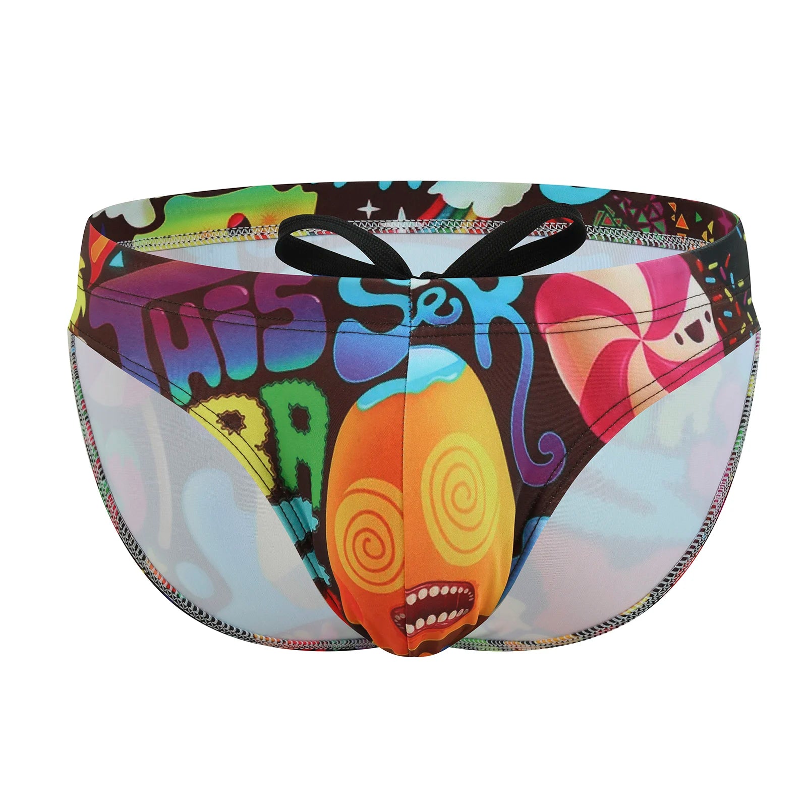 "Sissy Jacqueline" Swimming Briefs Sexy Gay Swimwear