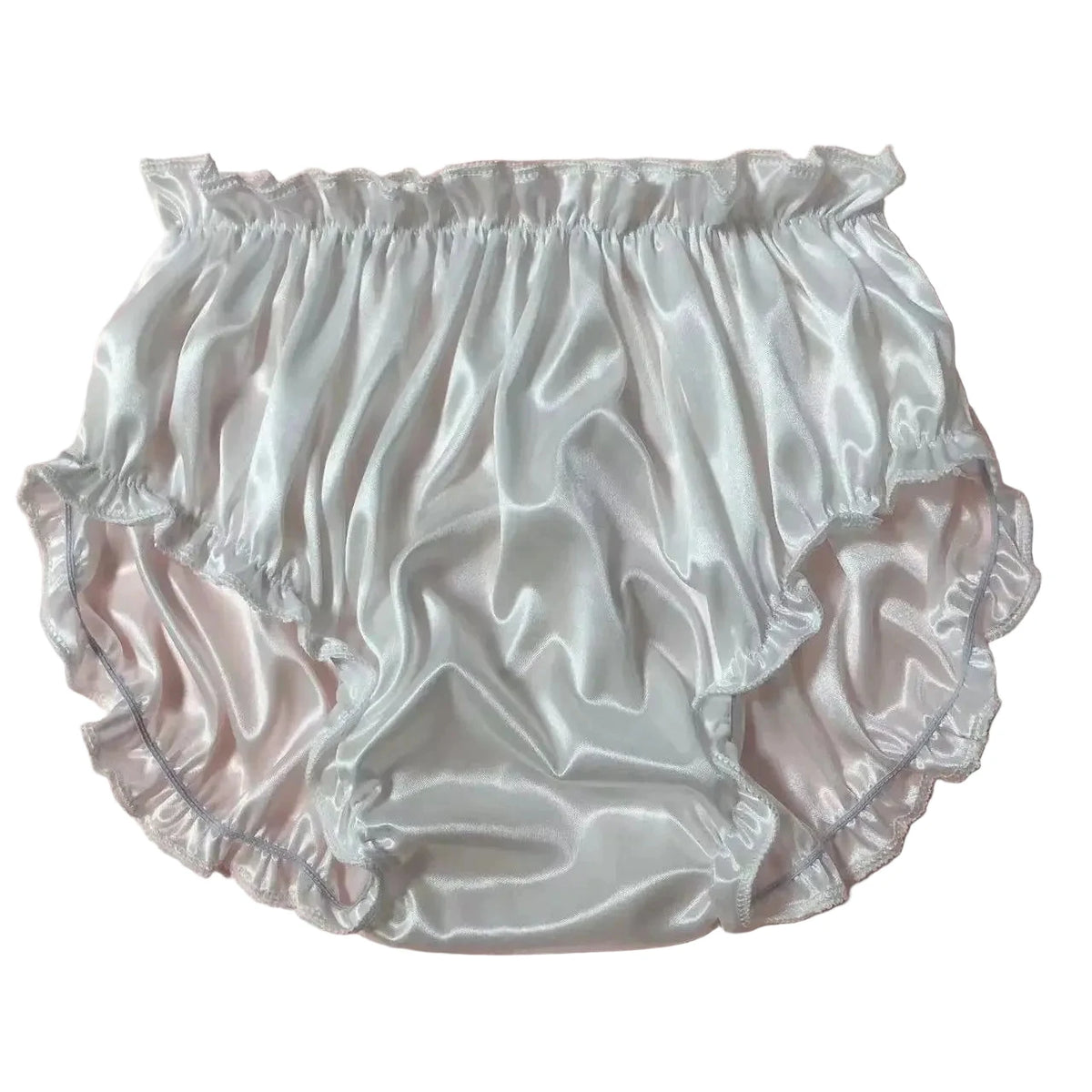 Glossy Satin Briefs for Sissies, Femboys & Feminine Fits