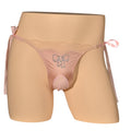 "Sissy Ashley"  Silk Satin Low Rise Shemale Panties
