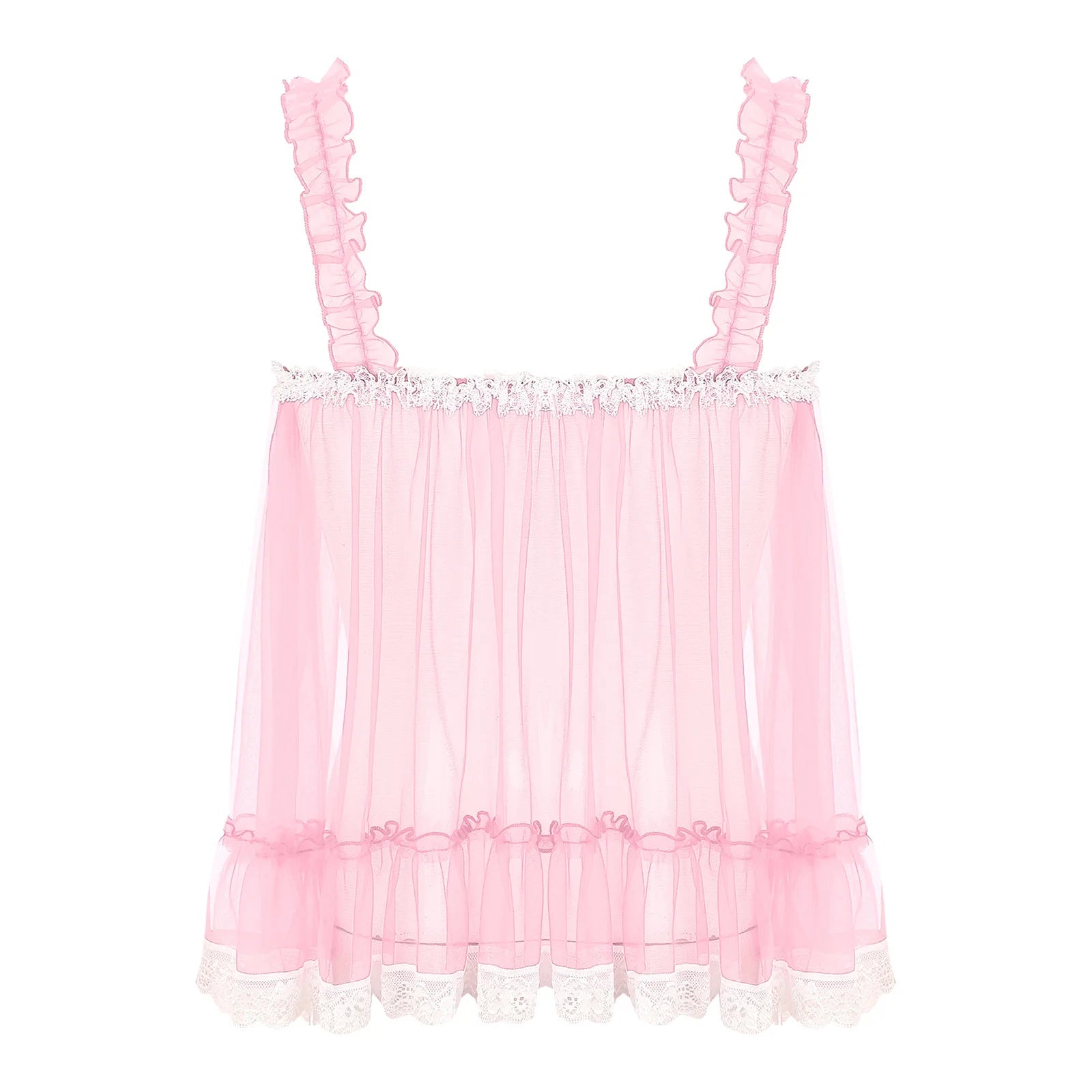 "Camila" See-Through Femboy Lingerie