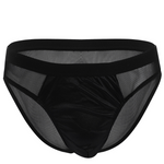 Load image into Gallery viewer, &quot;Sissy Katie&quot; See through Mesh Satin Briefs
