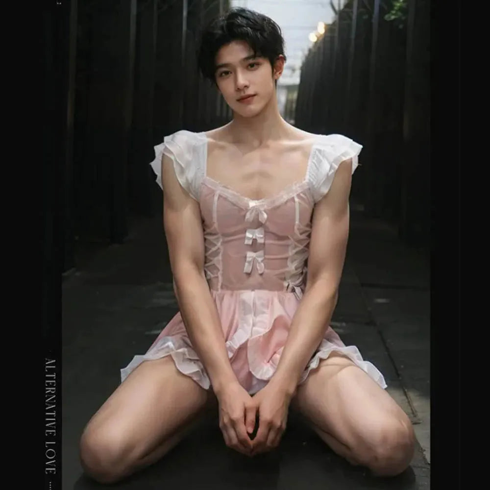 "Sissy Cameron" Femboy Sissy Lingerie for Cross-dressers