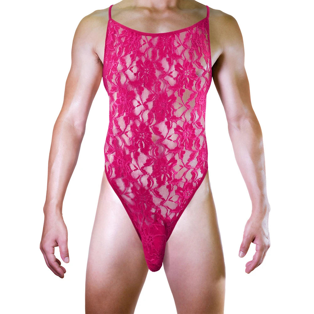 "Sissy Lillian" Sheer Bodysuit