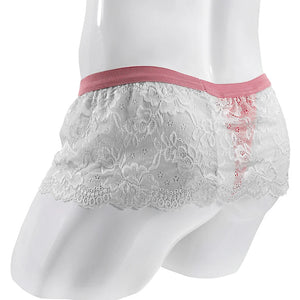 "Sissy Aylin" Sheer Lace Mini Skirt