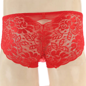 "Sissy Emma" Sponge Pouch Lace Panty