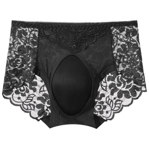 "Sissy Emma" Sponge Pouch Lace Panty