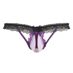 Load image into Gallery viewer, &quot;Sissy Madelyn&quot; Floral Lace Thong
