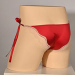 Load image into Gallery viewer, &quot;Sissy Ashley&quot;  Silk Satin Low Rise Shemale Panties
