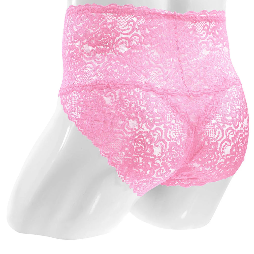 "Sissy Olivia" Semi-Sheer Lace Underpants