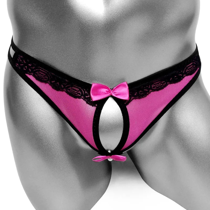 "Sissy Elowyn" Sexy See through Thong