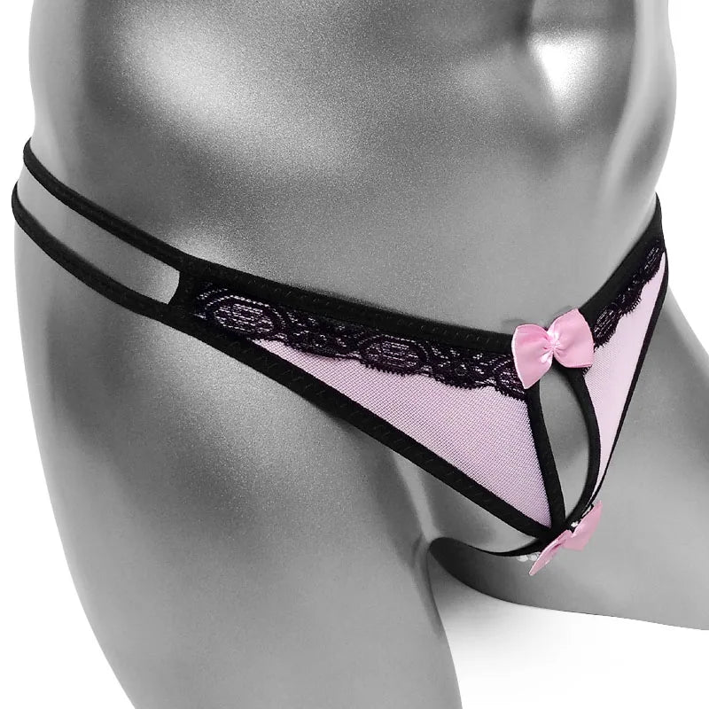 "Sissy Elowyn" Sexy See through Thong