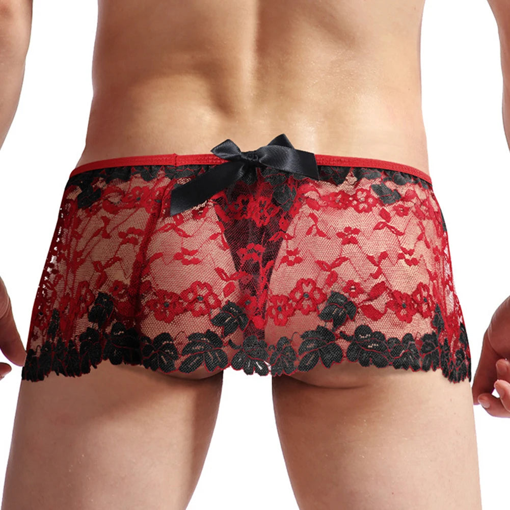 "Sissy Emily" Lace Lingerie Skirt