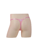 Load image into Gallery viewer, "Sissy Rynlee" Lace Embroidery Sheer Mesh Bikini Briefs — Feminine Crossdress Lingerie Panties
