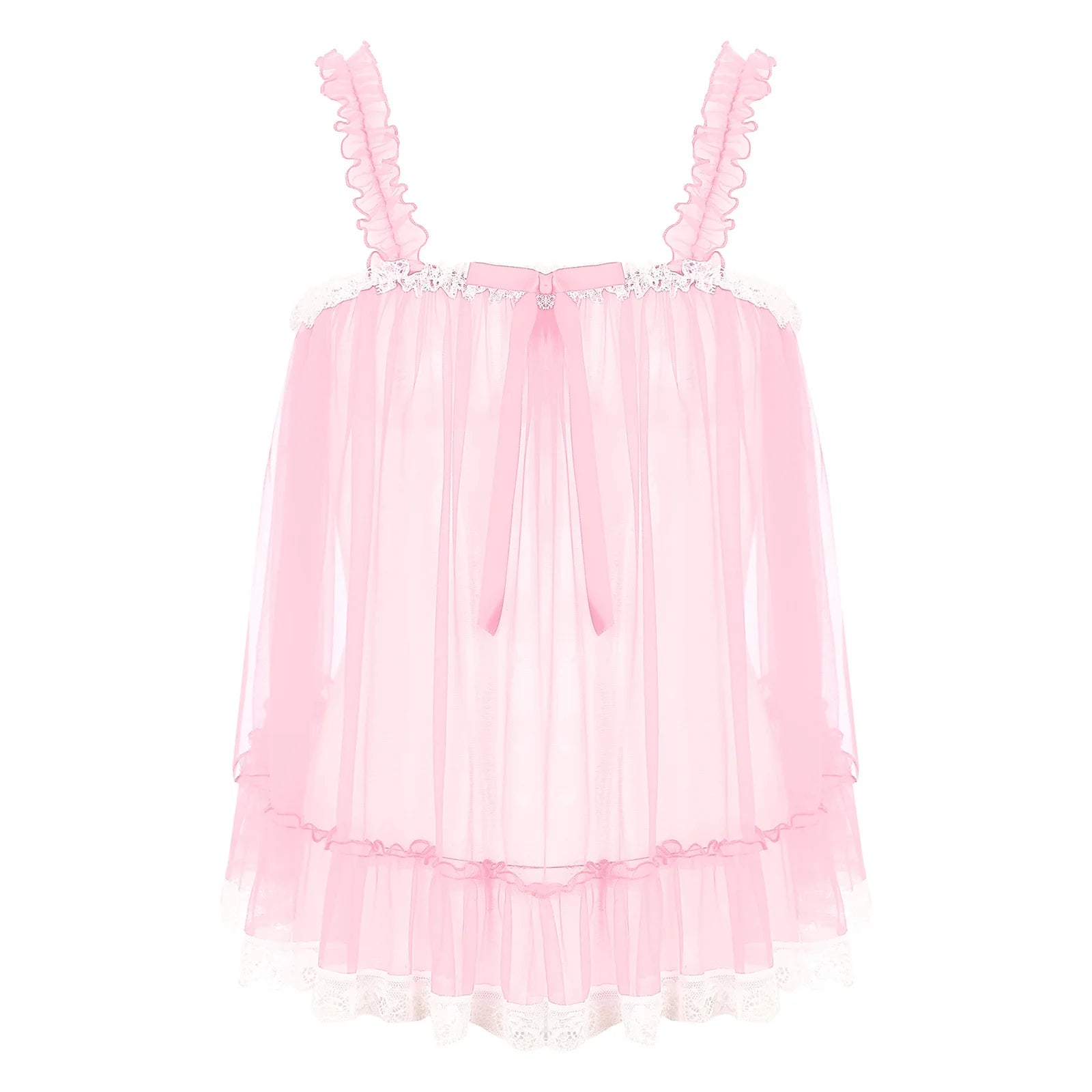 "Camila" See-Through Femboy Lingerie