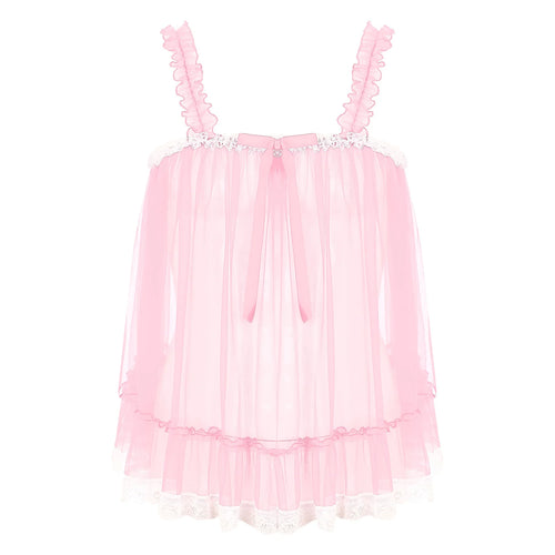"Camila" See-Through Femboy Lingerie
