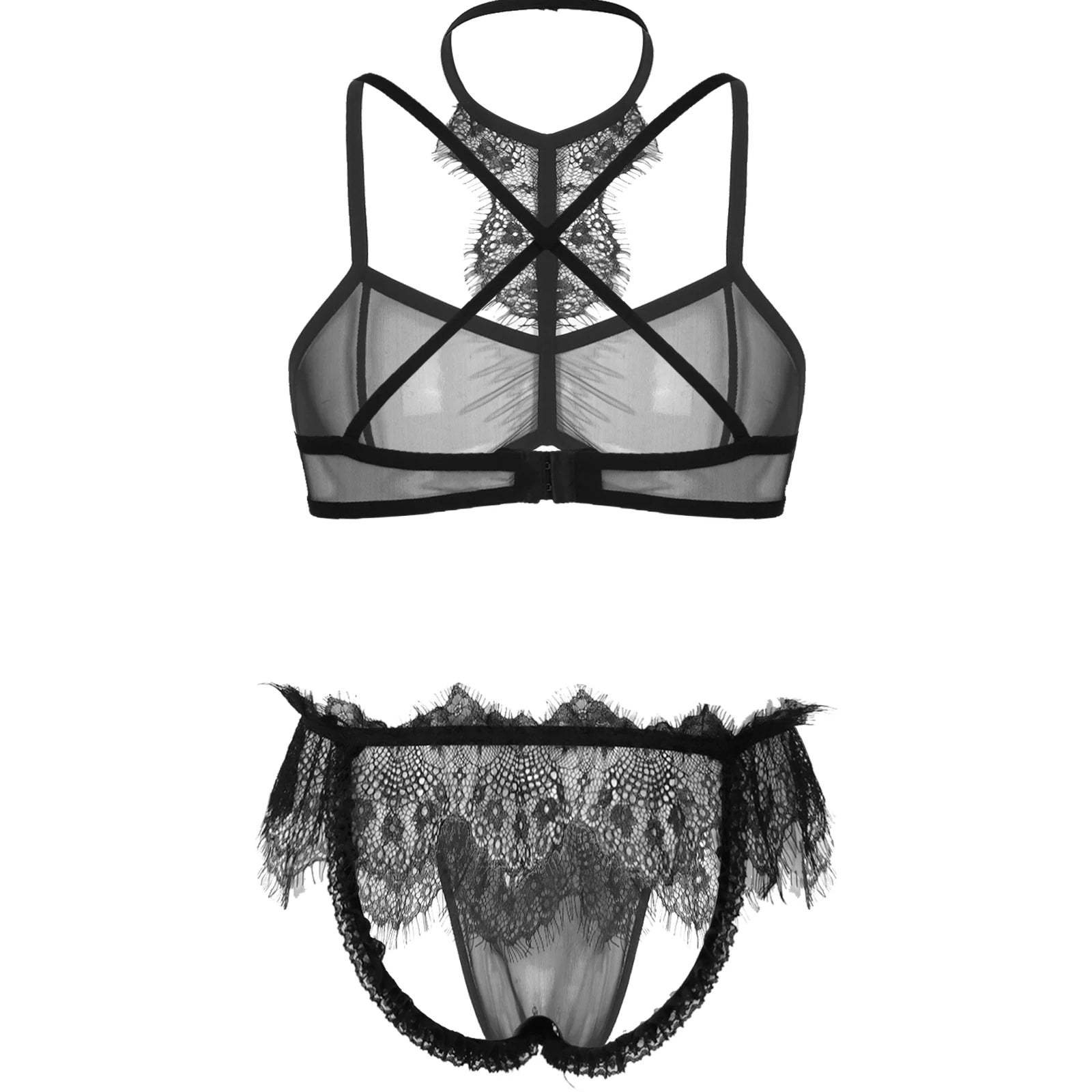 "Sissy Harper" See Through Nightwear