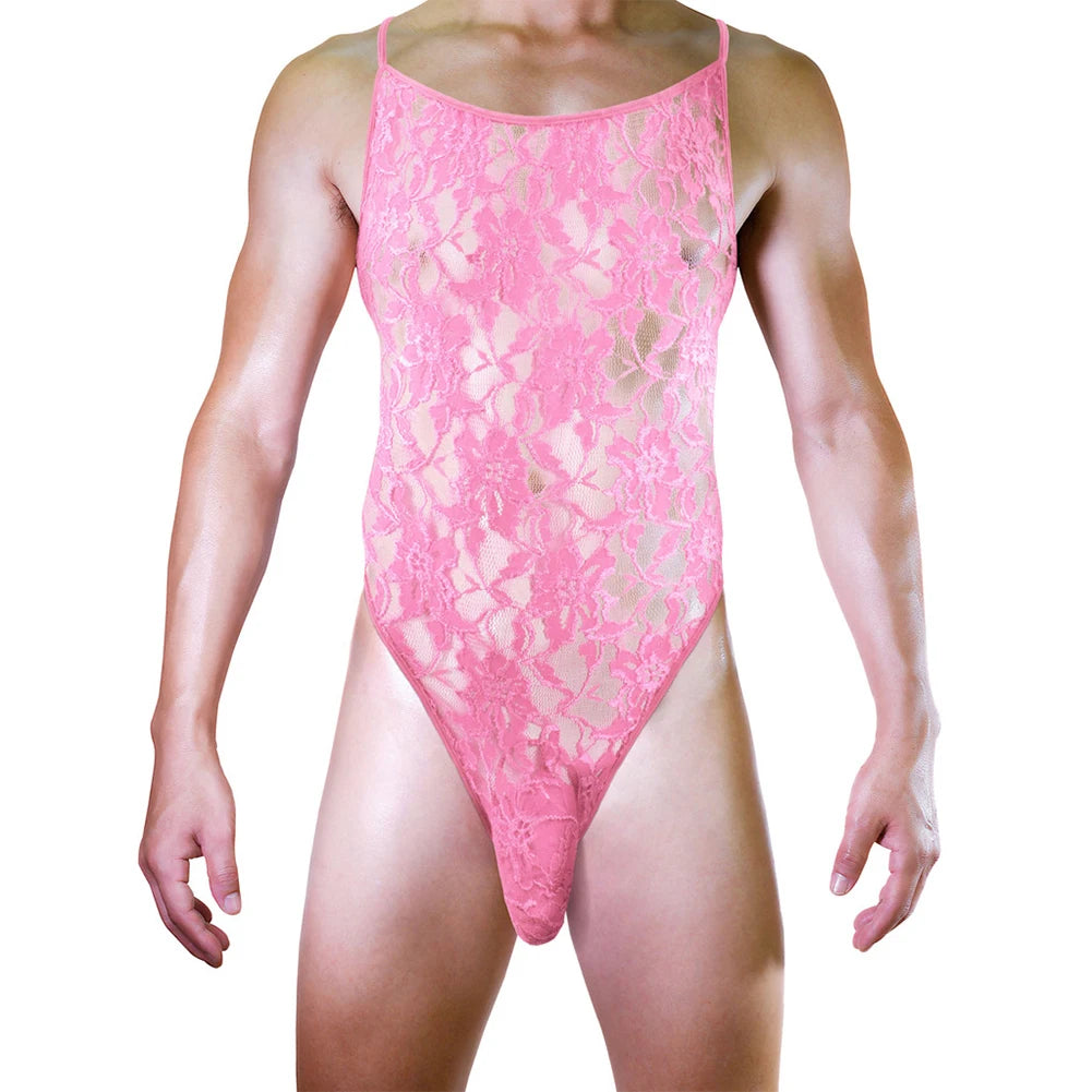 "Sissy Lillian" Sheer Bodysuit