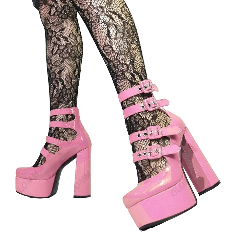 Patent Platform Heels for Drag, Crossdressing & Femme Style