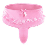 Load image into Gallery viewer, "Sissy Alara" Ruffle Skirted Thong Panties | Sissy Bowknot G-String Underwear
