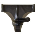 Men's Latex Thong G-String | Bullet Separation Wet Look Lingerie