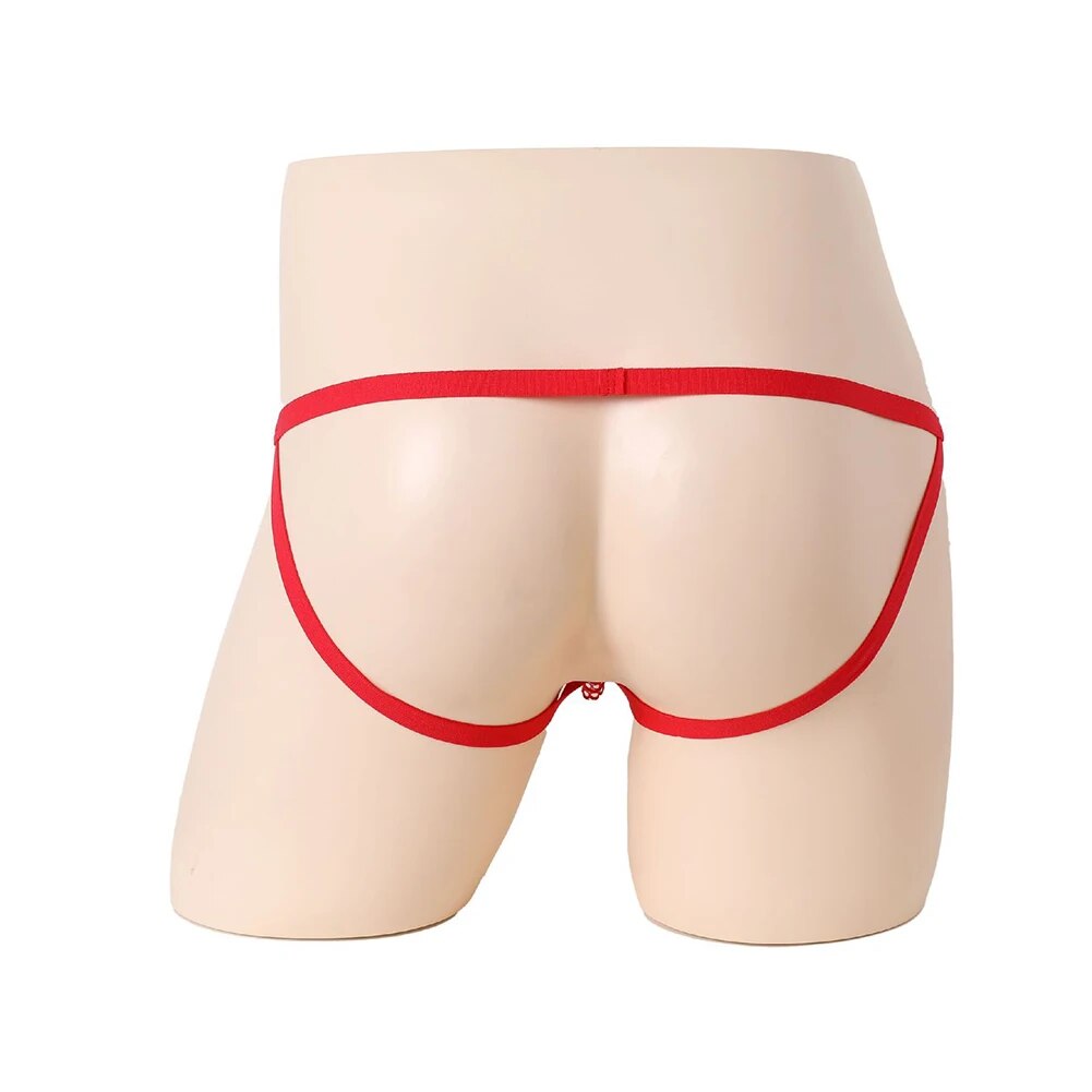 "Sissy Adalee" O-ring Pearl Underwear