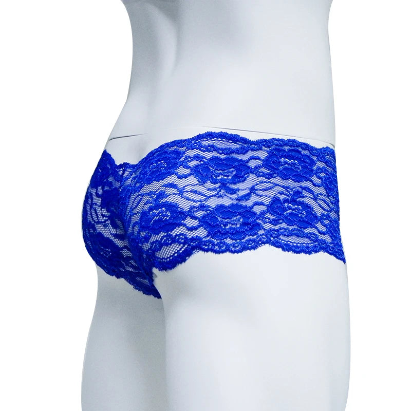 "Sissy Anya" 5pcs Kit Sexy Men Lace Boxers