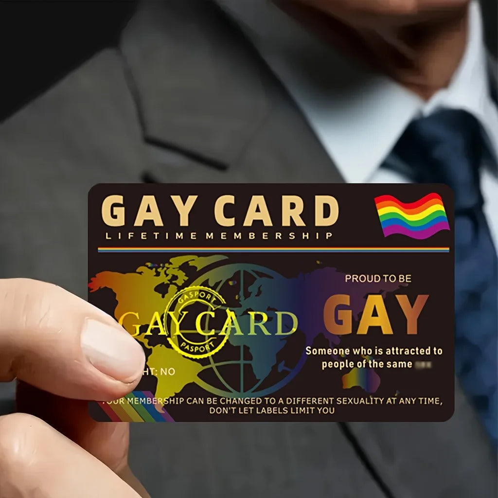 LGBTQ+ Pride  Membership Card