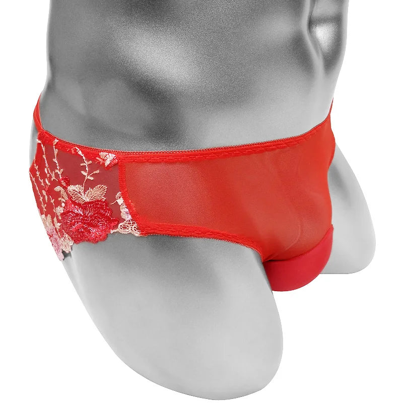 "Sissy Scottie" See Through Men's Briefs Underwear