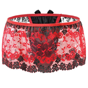 "Sissy Emily" Lace Lingerie Skirt