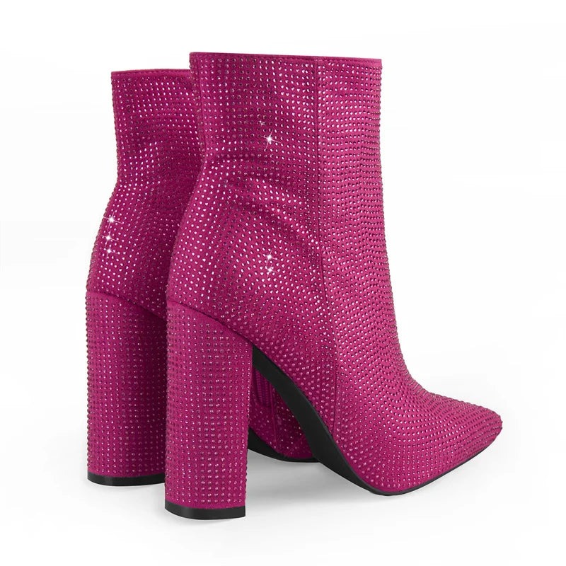 "Sissy Sophie" Square Heels Boots