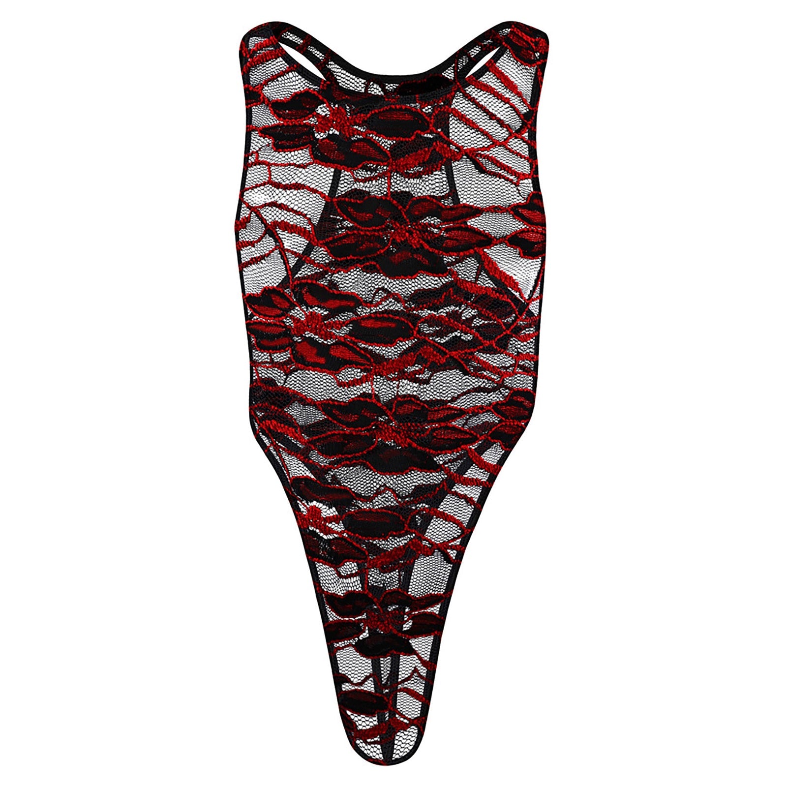 "Sissy Daleyza" See-through Bodysuit Men's Lingerie