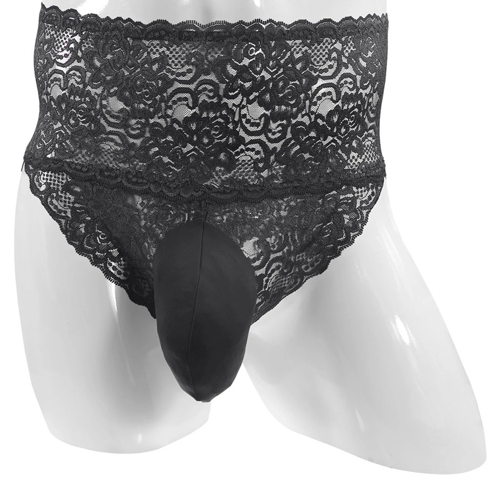 "Sissy Olivia" Semi-Sheer Lace Underpants