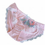 Load image into Gallery viewer, "Sissy Merritt" Briefs | Men's Lace &amp; Bow Frilly Panties for Crossdressing
