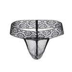 Load image into Gallery viewer, &quot;Sissy Lidia&quot; Print Lace Thongs Mens Lingerie
