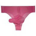Men's Latex Thong G-String | Bullet Separation Wet Look Lingerie