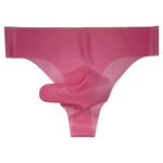 Load image into Gallery viewer, Men's Latex Thong G-String | Bullet Separation Wet Look Lingerie
